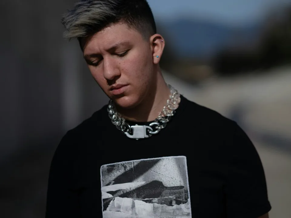 Man with a short textured haircut